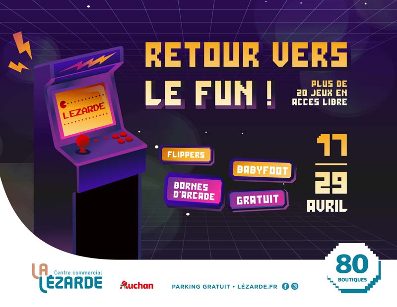 Retour Vers Le Fun Centre Commercial La Lezarde 